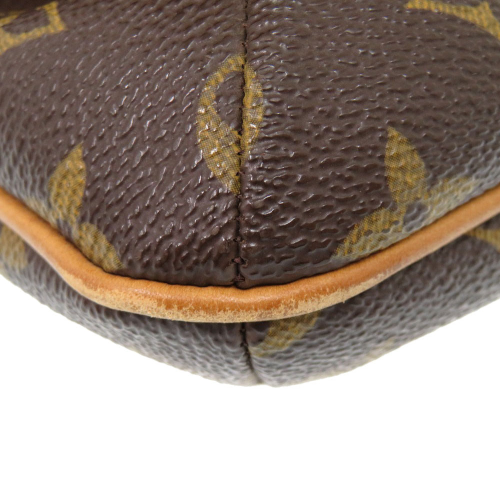 Louis Vuitton Shoulder Bag M51257 Monogram Canvas Brown Monogram Musette Tango Short Strap Women