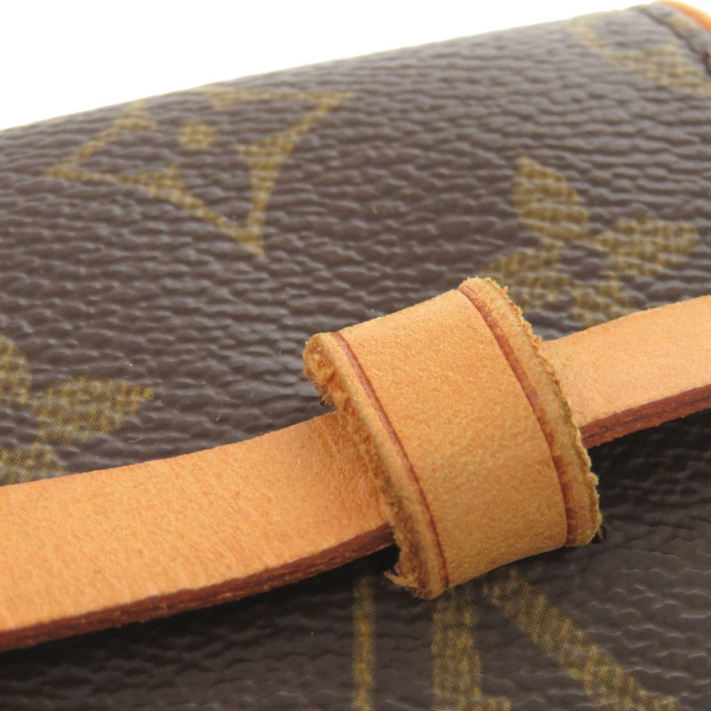 Louis Vuitton Waist Bag M51855 Monogram Canvas Brown Monogram Pochette Florentine Women