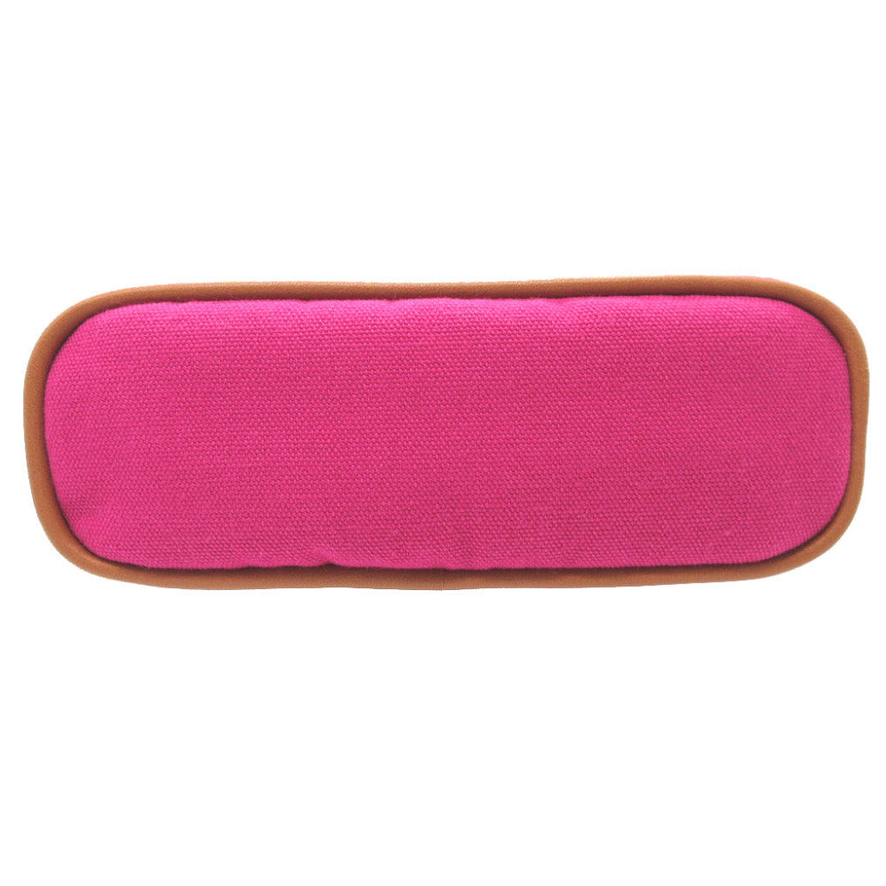 Hermes Pouch Canvas Fusha Pink Bolide Mini Mini Women