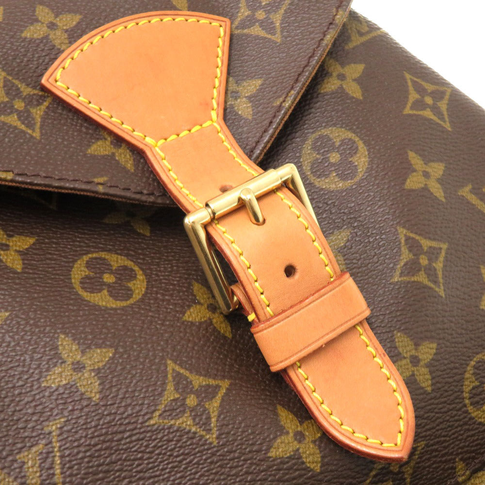 Louis Vuitton Backpack M51135 Monogram Canvas Brown Monogram Montsourisgm Women