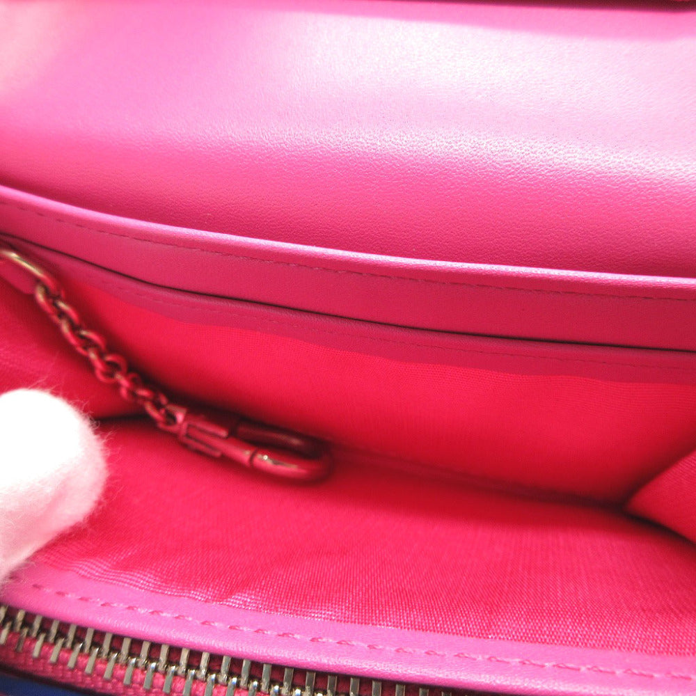 Paul Smith Bifold Wallet Leather Pink Compact Wallet Women