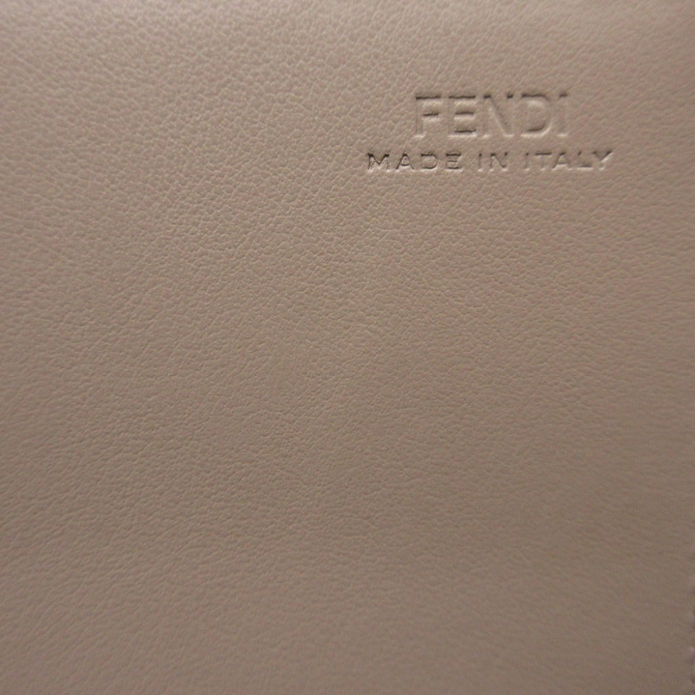 Fendi Long Wallet Purse 8M0251 Leather Pink Two Fold By The Way Women Secondhand