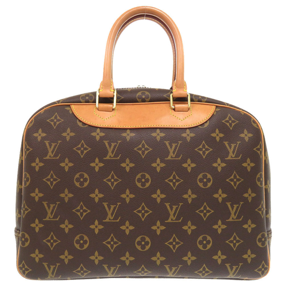 Louis Vuitton Handbag M47270 Monogram Canvas Brown Monogram Deauville Women(Unisex)
