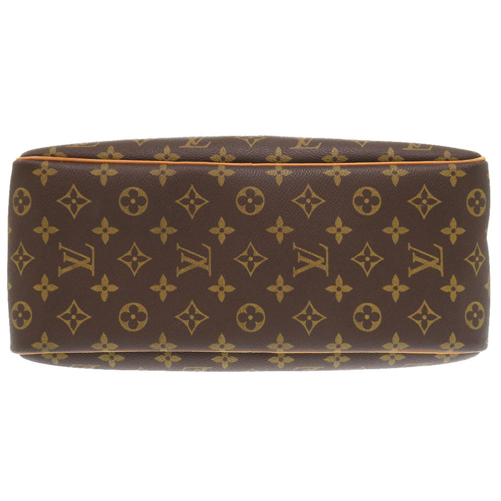 Louis Vuitton Handbag M47270 Monogram Canvas Brown Monogram Deauville Women(Unisex)