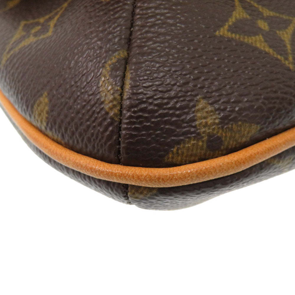 Louis Vuitton Shoulder Bag M51388 Monogram Canvas Brown Monogram Musette Tango Long Strap Women