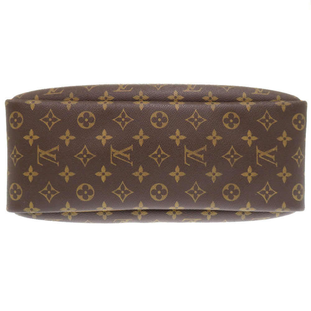 Louis Vuitton Handbag M47270 Monogram Canvas Brown Monogram Deauville Women(Unisex)