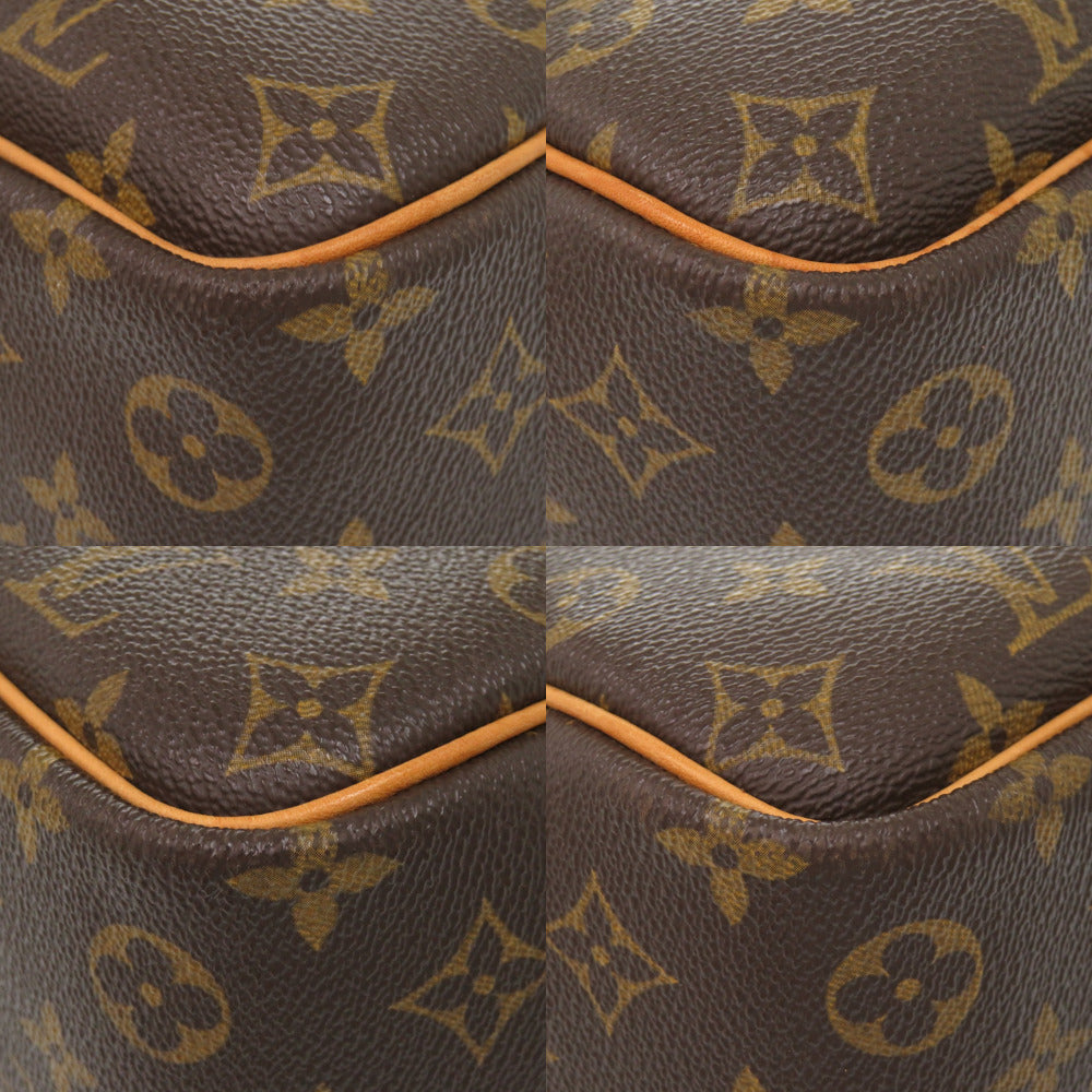 Louis Vuitton Handbag M47270 Monogram Canvas Brown Monogram Deauville Women(Unisex)