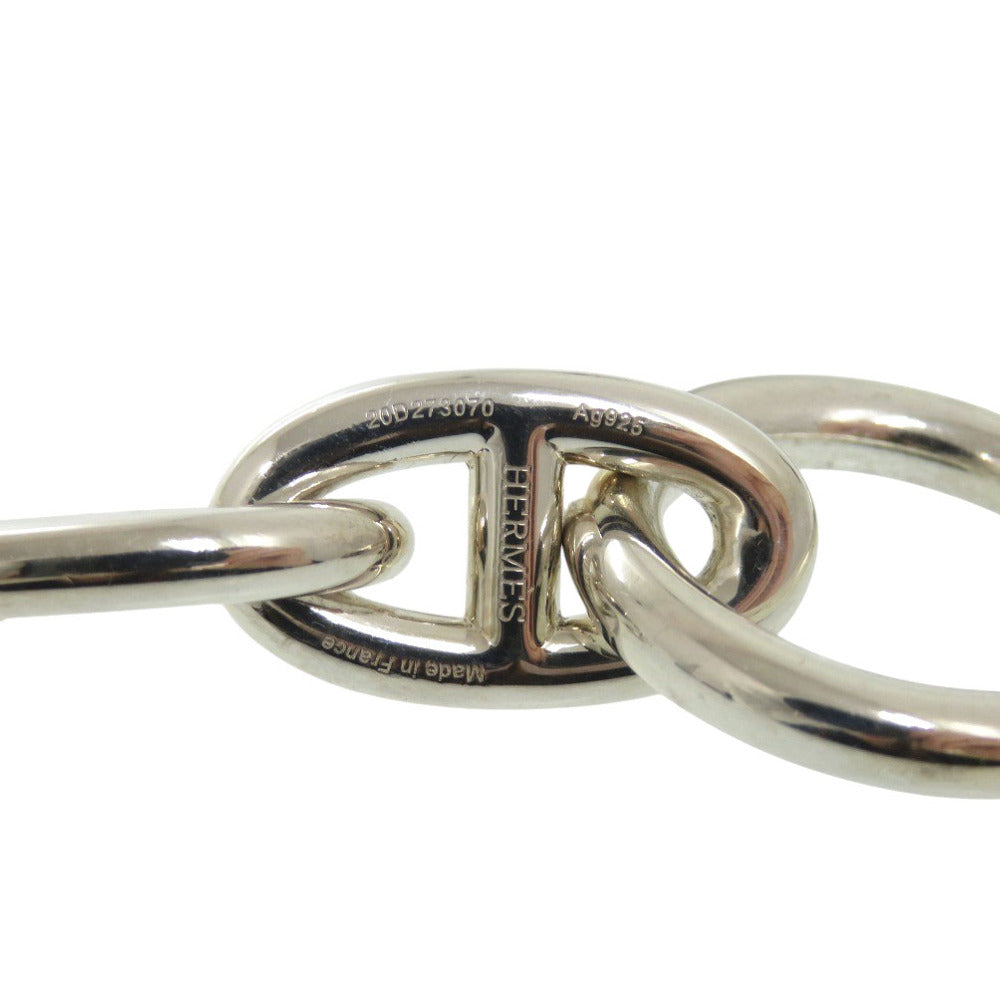 Hermes Bracelet Silver925 Silver Chene Dunkle Gm 11 Frames Unisex(Unisex)