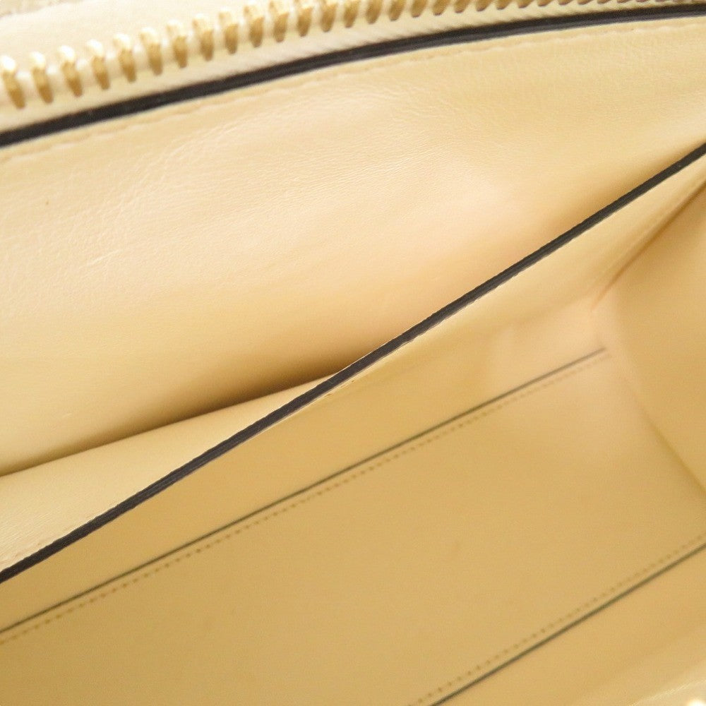 Valentino Handbag Leather Ivory V-Sling 2Way Handbag Women