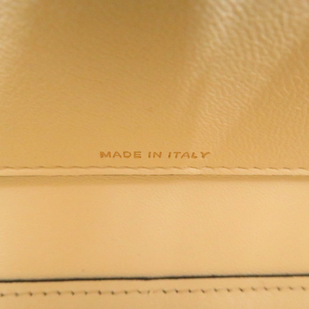 Valentino Handbag Leather Ivory V-Sling 2Way Handbag Women