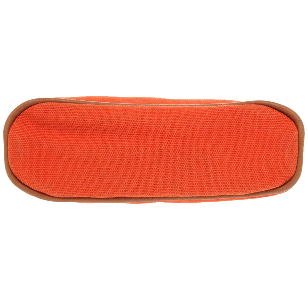 Hermes Pouch Cotton Orange Bolide Pouch 16 Mini Women