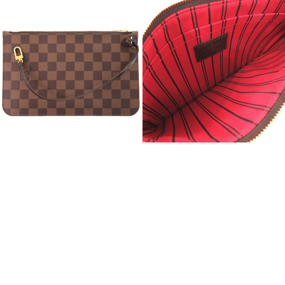 Louis Vuitton Tote Bag N41357 Damier Canvas Brown Damier New Neverfull Gm Women