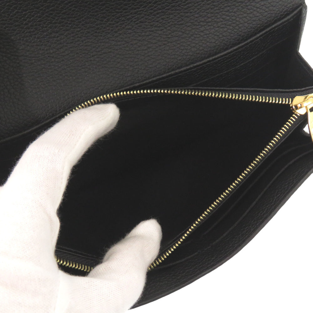 Louis Vuitton Long Wallet Purse M61182 Monogram Ann Platt Black Monogram Ann Platt Portefeuille