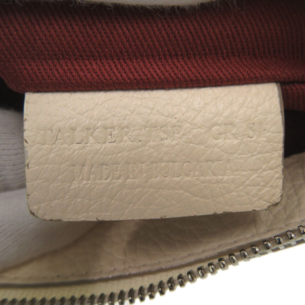 Bally Clutch Bag Talker.Tsp Leather White Unisex(Unisex)