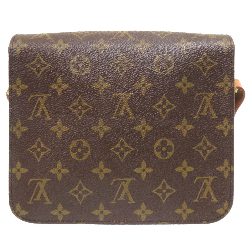 Louis Vuitton Shoulder Bag M51253 Monogram Canvas Brown Monogram Cartouchiere 22 Women