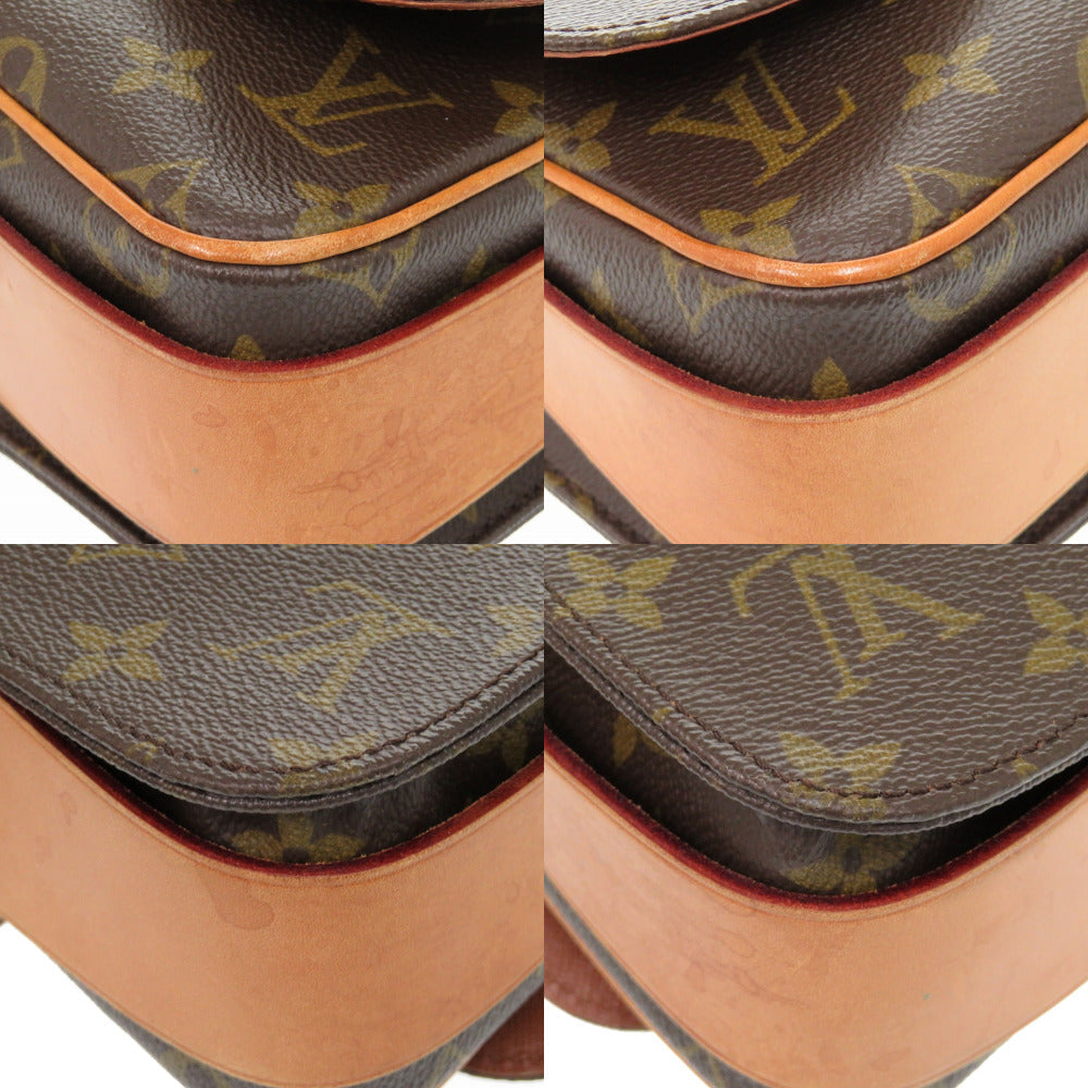 Louis Vuitton Shoulder Bag M51253 Monogram Canvas Brown Monogram Cartouchiere 22 Women