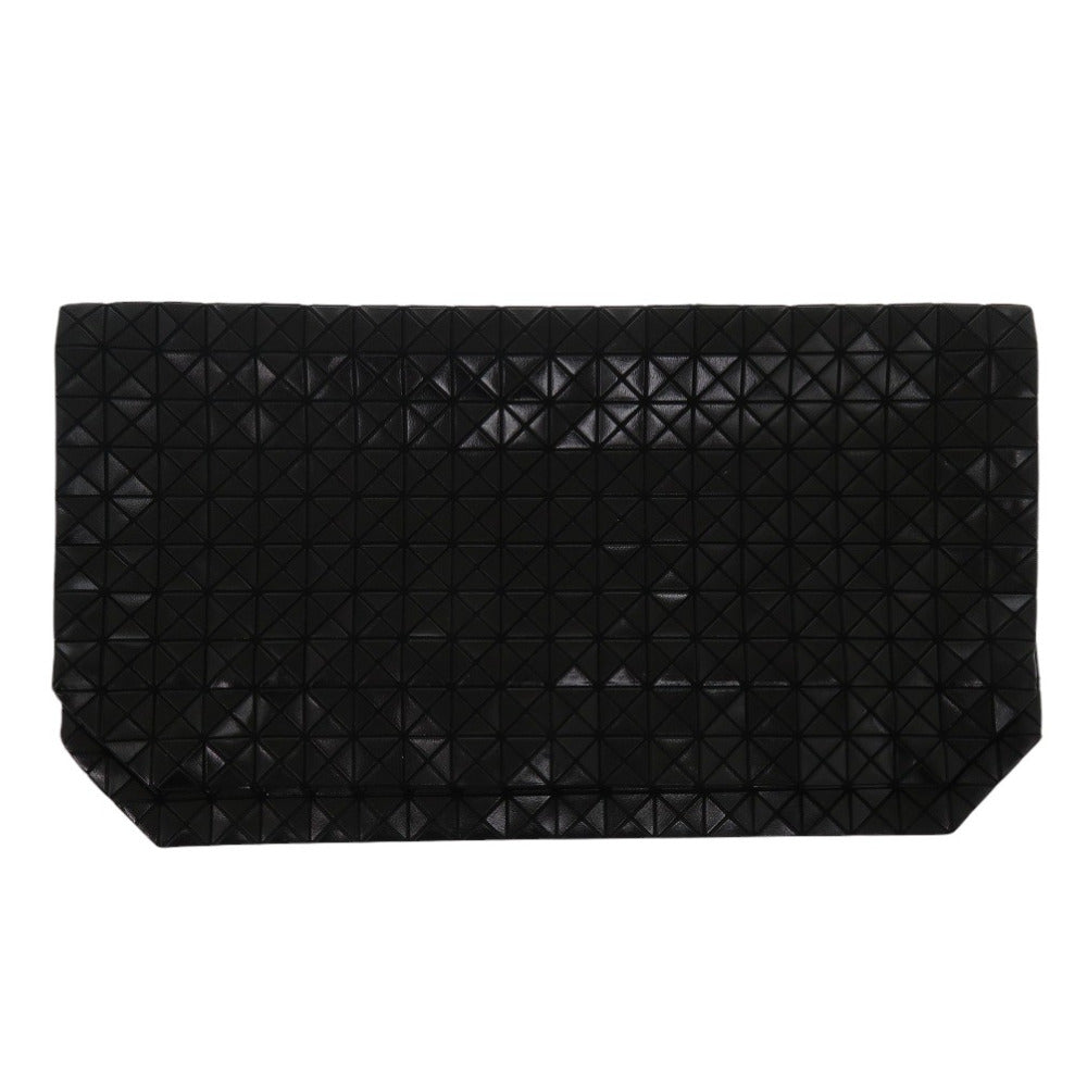 Issey Miyake Clutch Bag Polyurethane, Cotton Black Baobao Mens