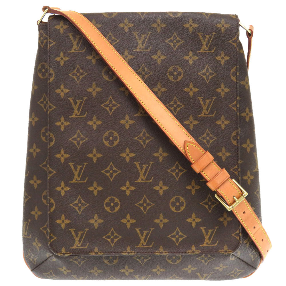 Louis Vuitton Shoulder Bag M51256 Monogram Canvas Brown Monogram Musette Women