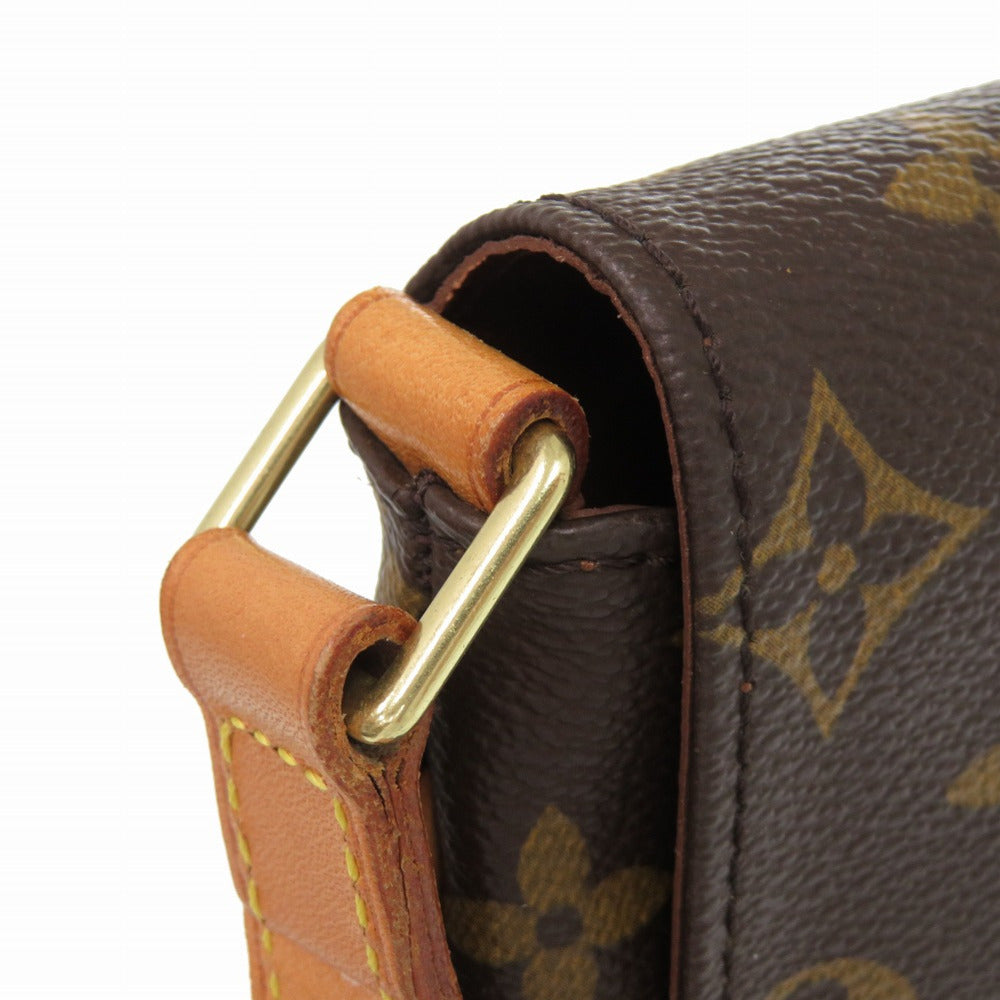 Louis Vuitton Shoulder Bag M51258 Monogram Canvas Brown Monogram Musette Salsa Short Strap Women