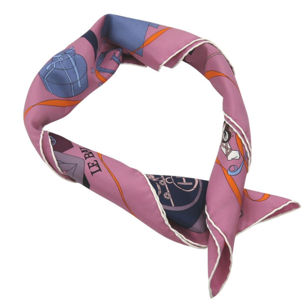 Hermes Scarf Silk Multicolor Carre70 Le Bal Masque Masked Ball Women