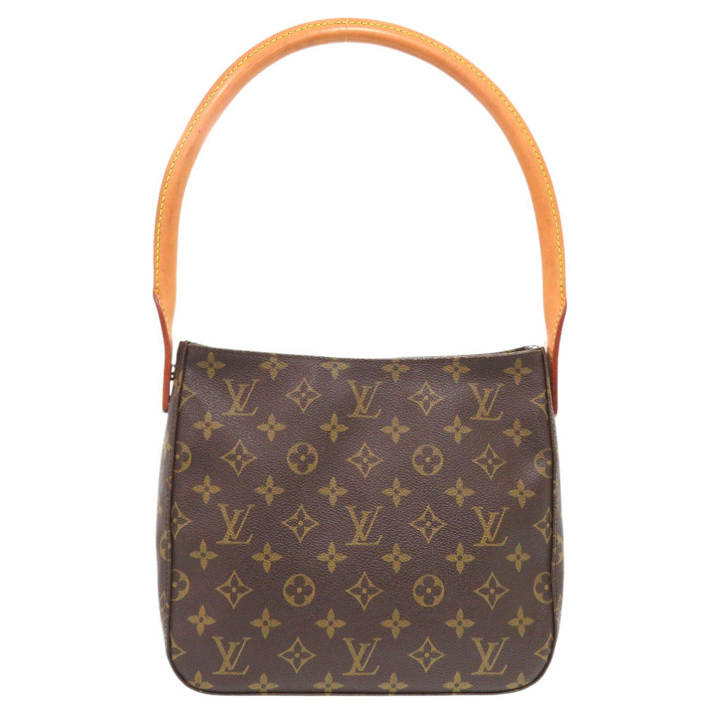 Louis Vuitton Shoulder Bag M51146 Monogram Canvas Brown Monogram Loopingmm Women