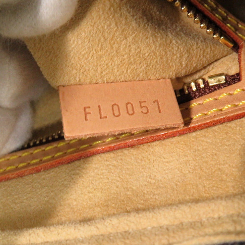 Louis Vuitton Shoulder Bag M51146 Monogram Canvas Brown Monogram Loopingmm Women