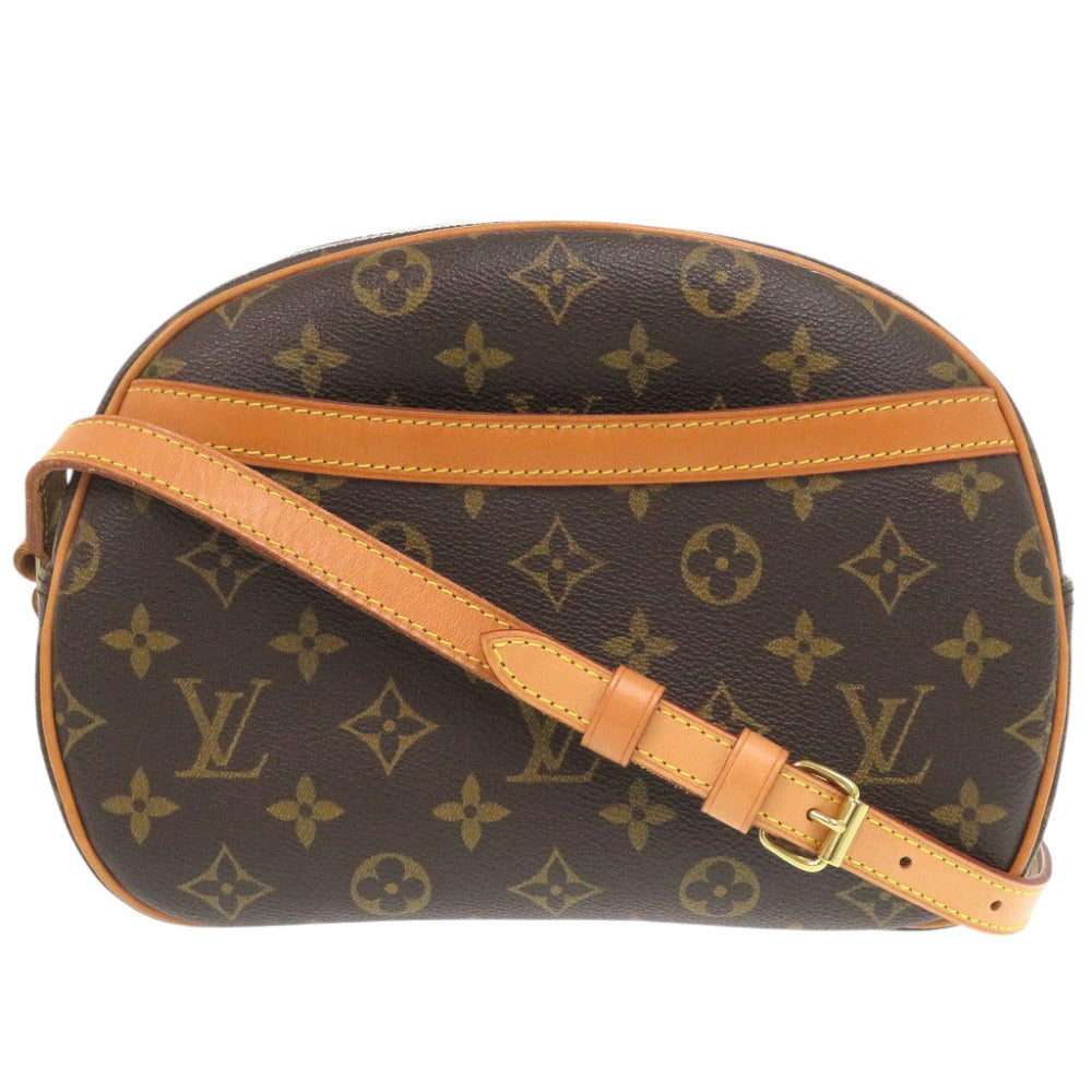 Louis Vuitton Shoulder Bag M51221 Monogram Canvas Brown Monogram Blois Women