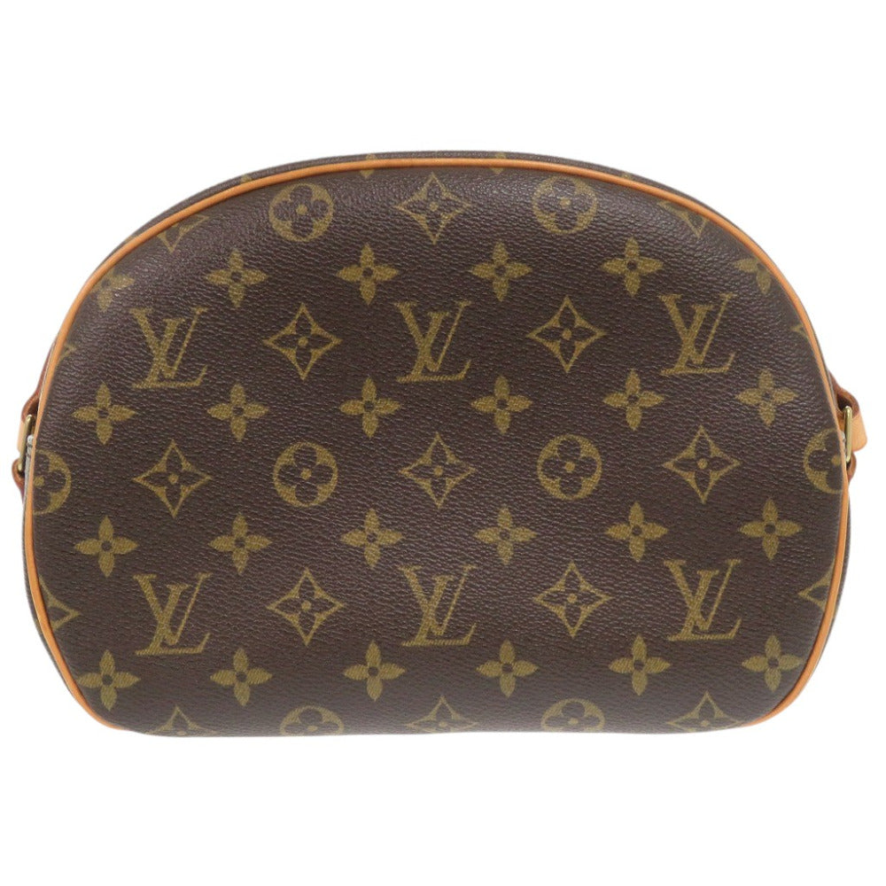 Louis Vuitton Shoulder Bag M51221 Monogram Canvas Brown Monogram Blois Women