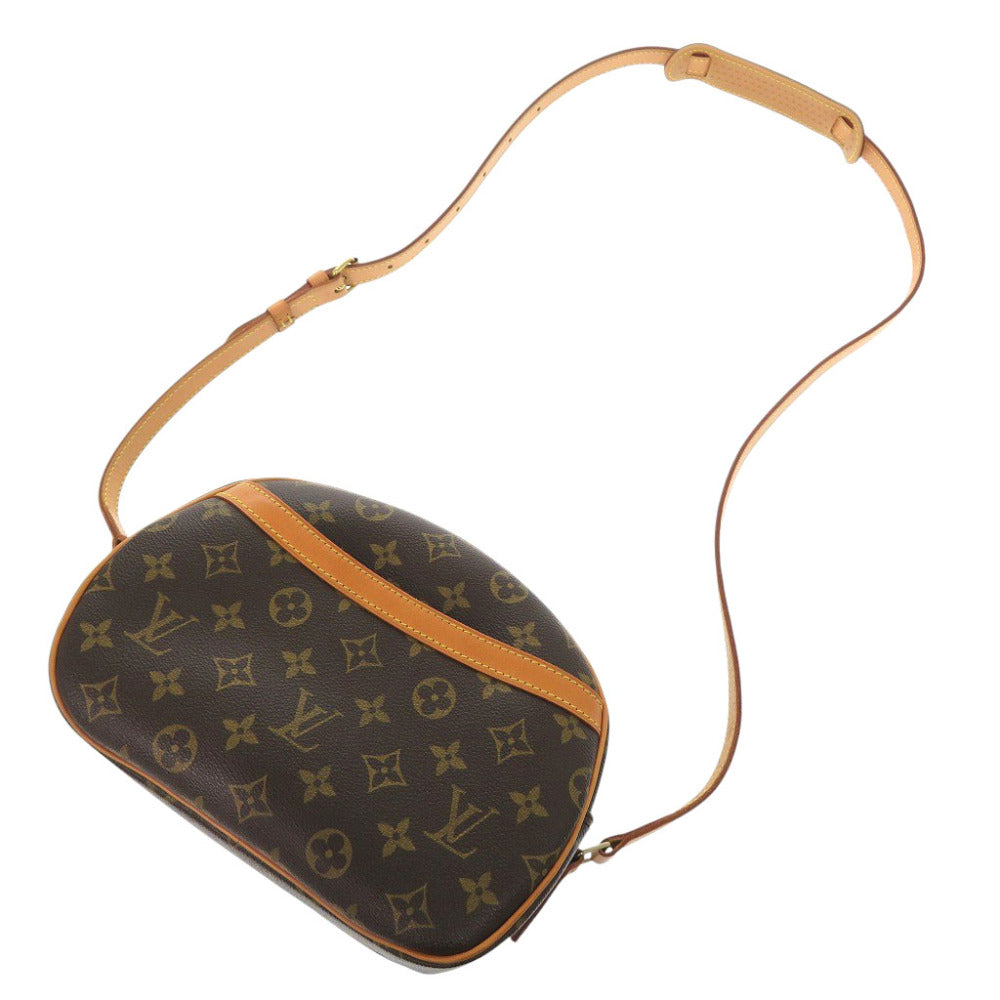 Louis Vuitton Shoulder Bag M51221 Monogram Canvas Brown Monogram Blois Women
