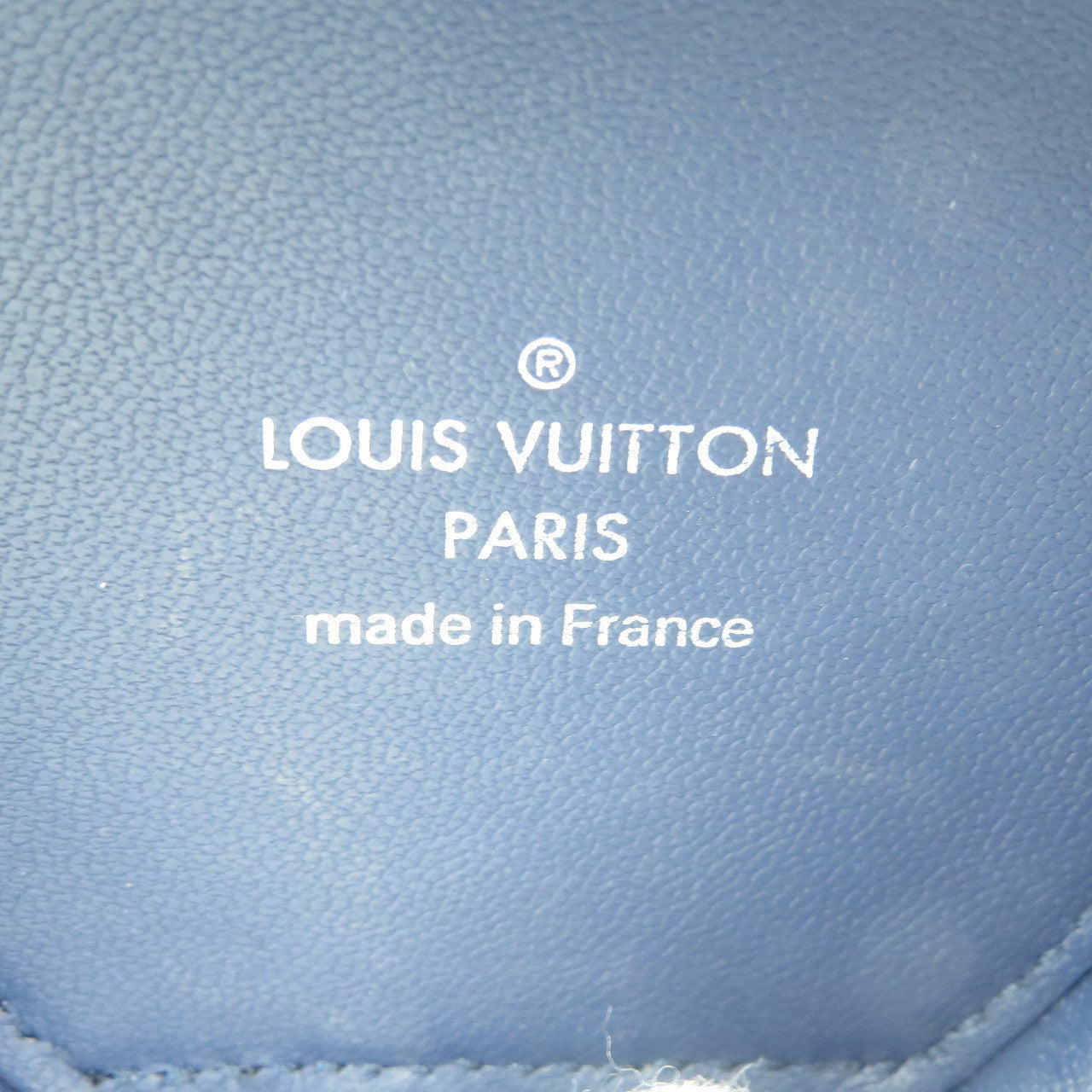 Louis Vuitton Pouch Gi0491 Monogram Canvas, Leather Blue Lv Escal Earphone Case Unisex(Unisex)