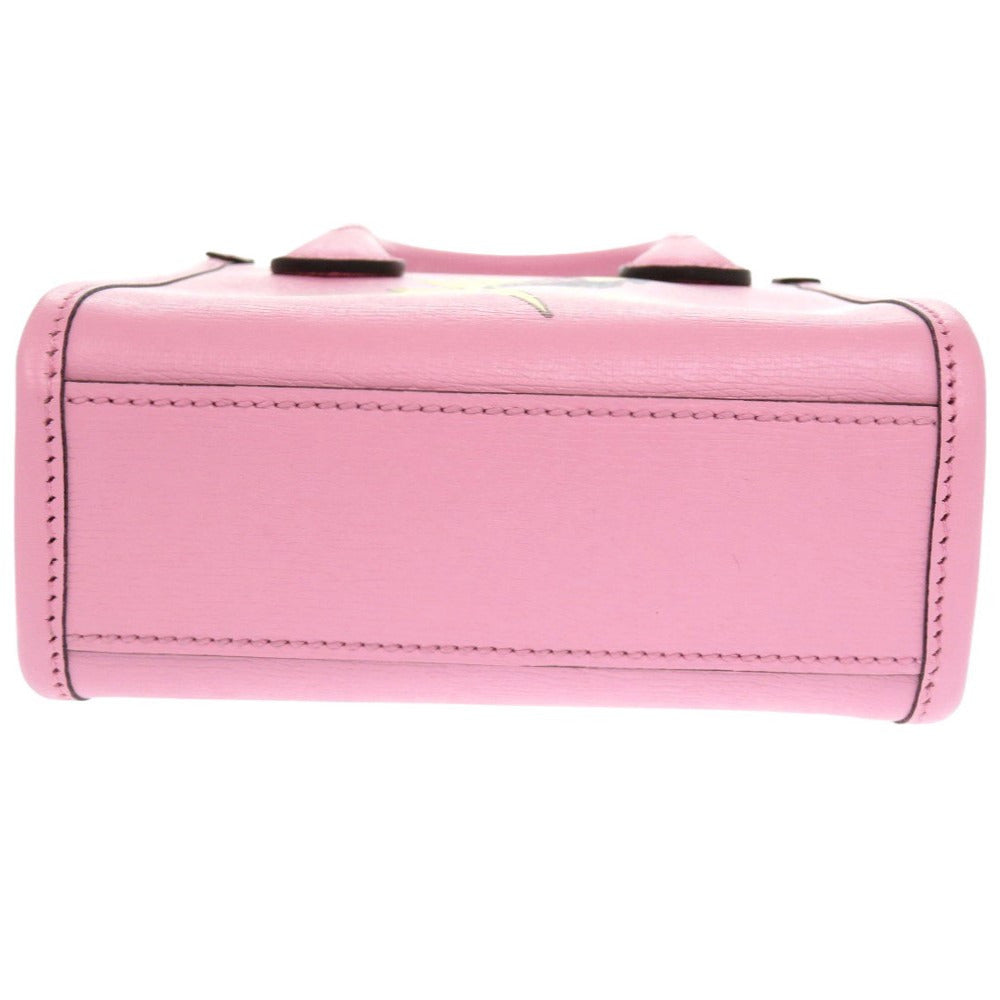 Gucci Handbag 671623 Leather Pink Bananya Collaboration Women