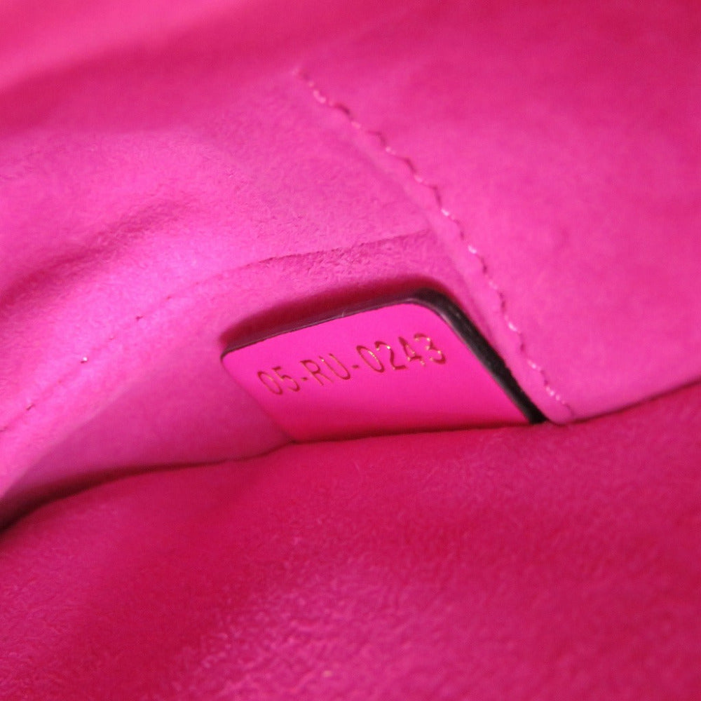 Christian Dior Handbag Leather Passion Pink Saddle Bag Women