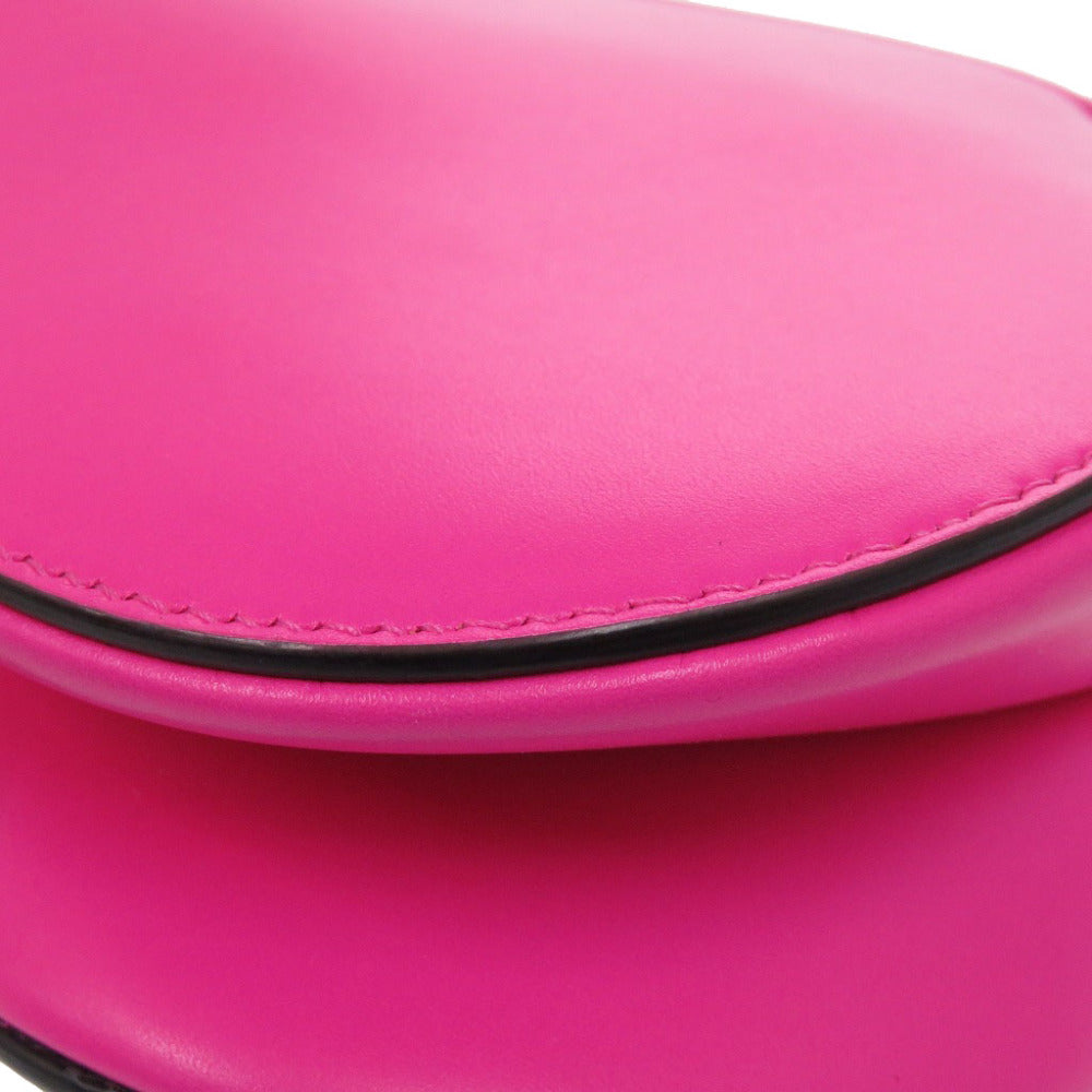 Christian Dior Handbag Leather Passion Pink Saddle Bag Women
