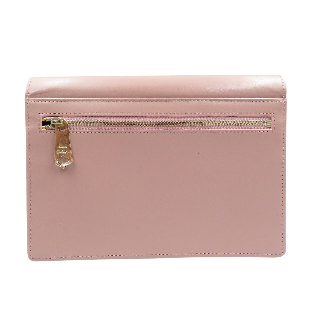 Paul Smith Long Wallet Purse Leather Pink Women