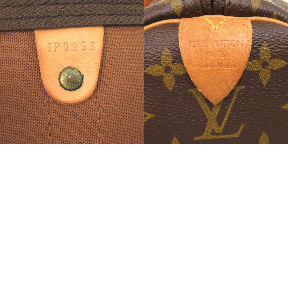 Louis Vuitton Boston Duffel Bag M41422 Monogram Canvas Brown Monogram Keepall 60 Mens