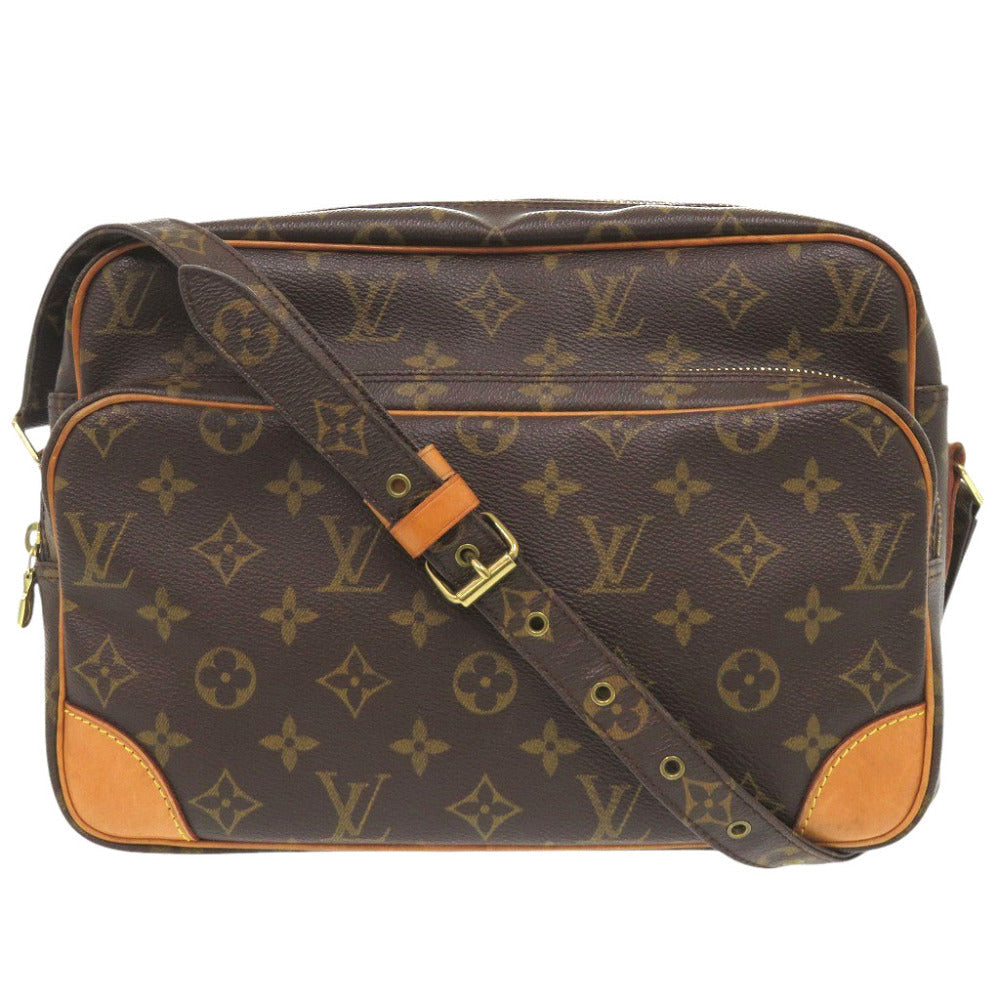 Louis Vuitton Shoulder Bag M45244 Monogram Canvas Brown Monogram Nil Women