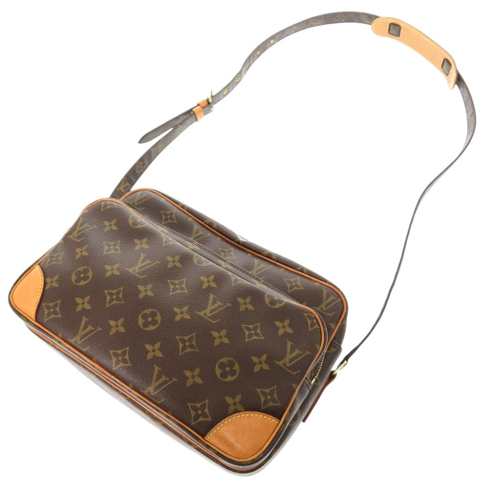 Louis Vuitton Shoulder Bag M45244 Monogram Canvas Brown Monogram Nil Women