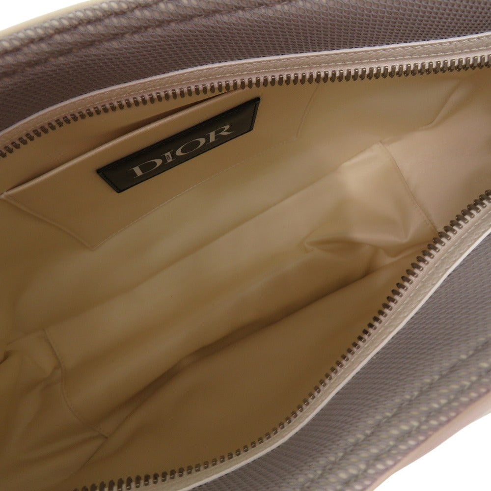 Christian Dior Shoulder Bag 1Adho029Usg Leather, Nylon White Sacai Collaboration Dior Sacai Saddle