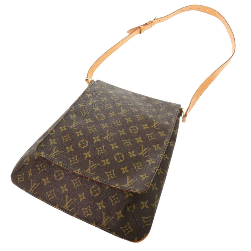 Louis Vuitton Shoulder Bag M51256 Monogram Canvas Brown Musette Women