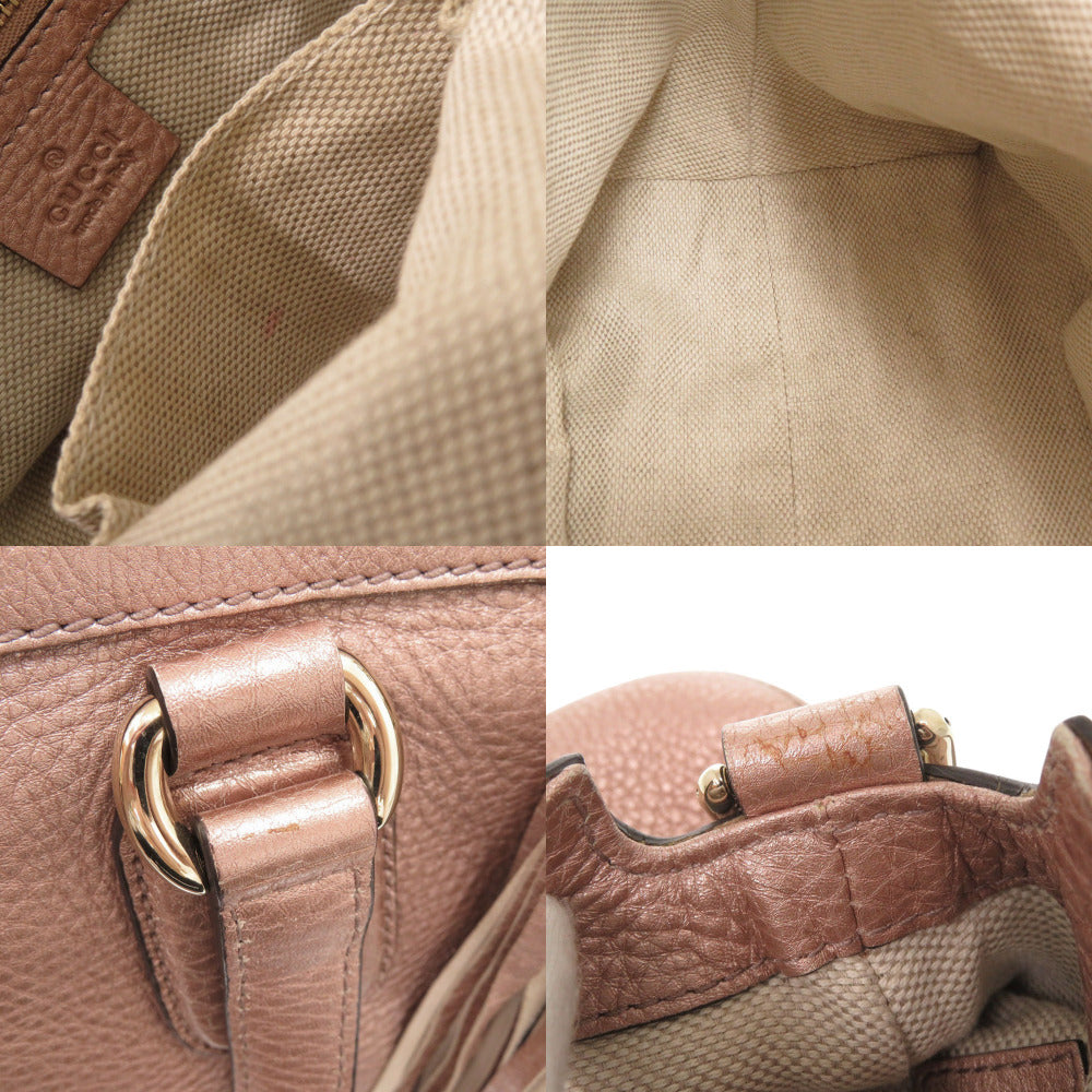 Gucci Handbag 308362 Leather Pink Soho