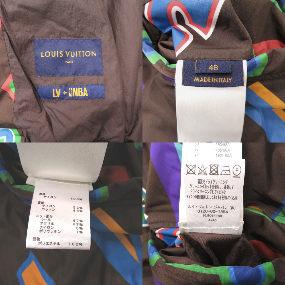 Louis Vuitton Blouson Rm212M Nylon Brown 21Awxnba Letter Nylon Blouson Mens 48
