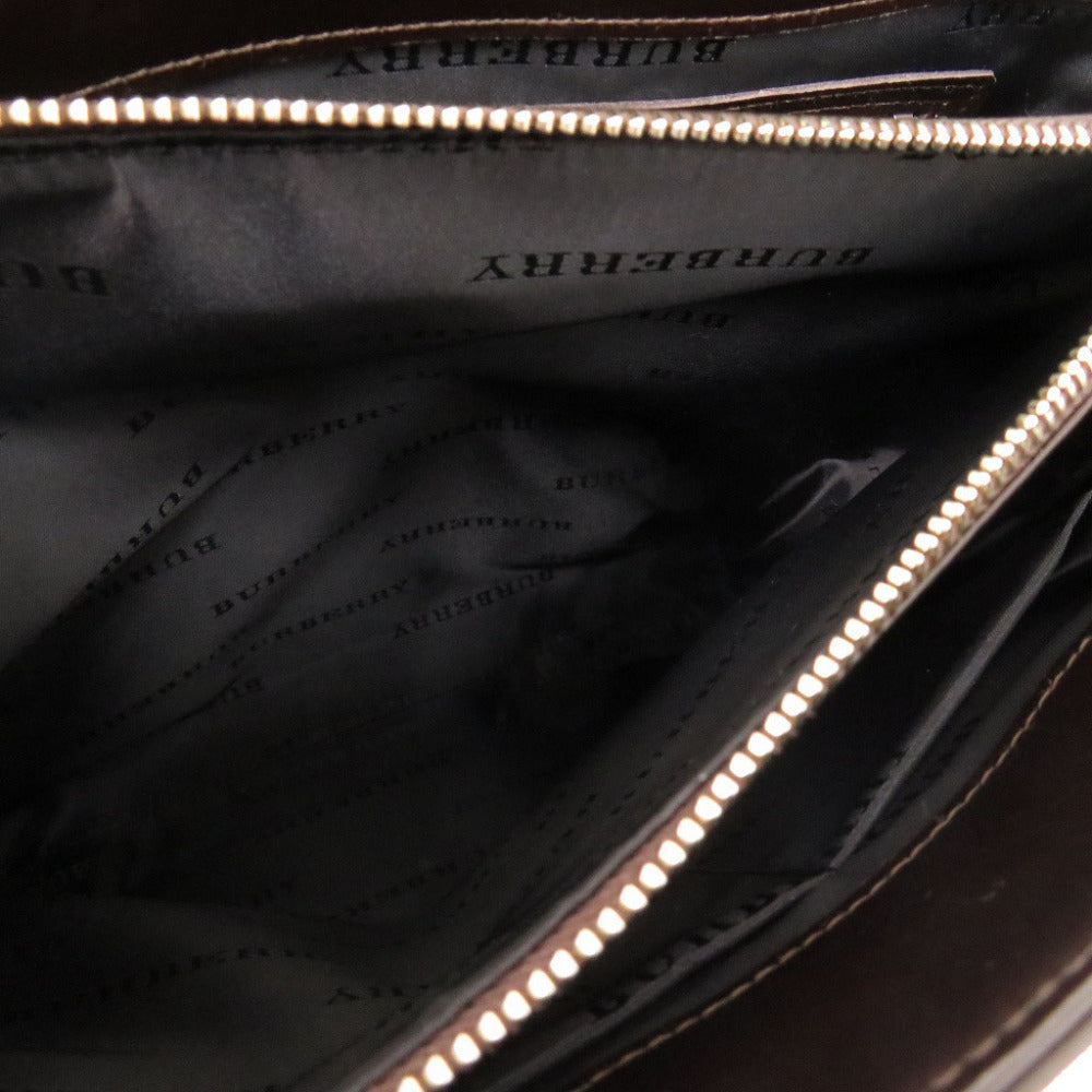 Burberry Handbag Canvas, Leather Beige Nova Check Women