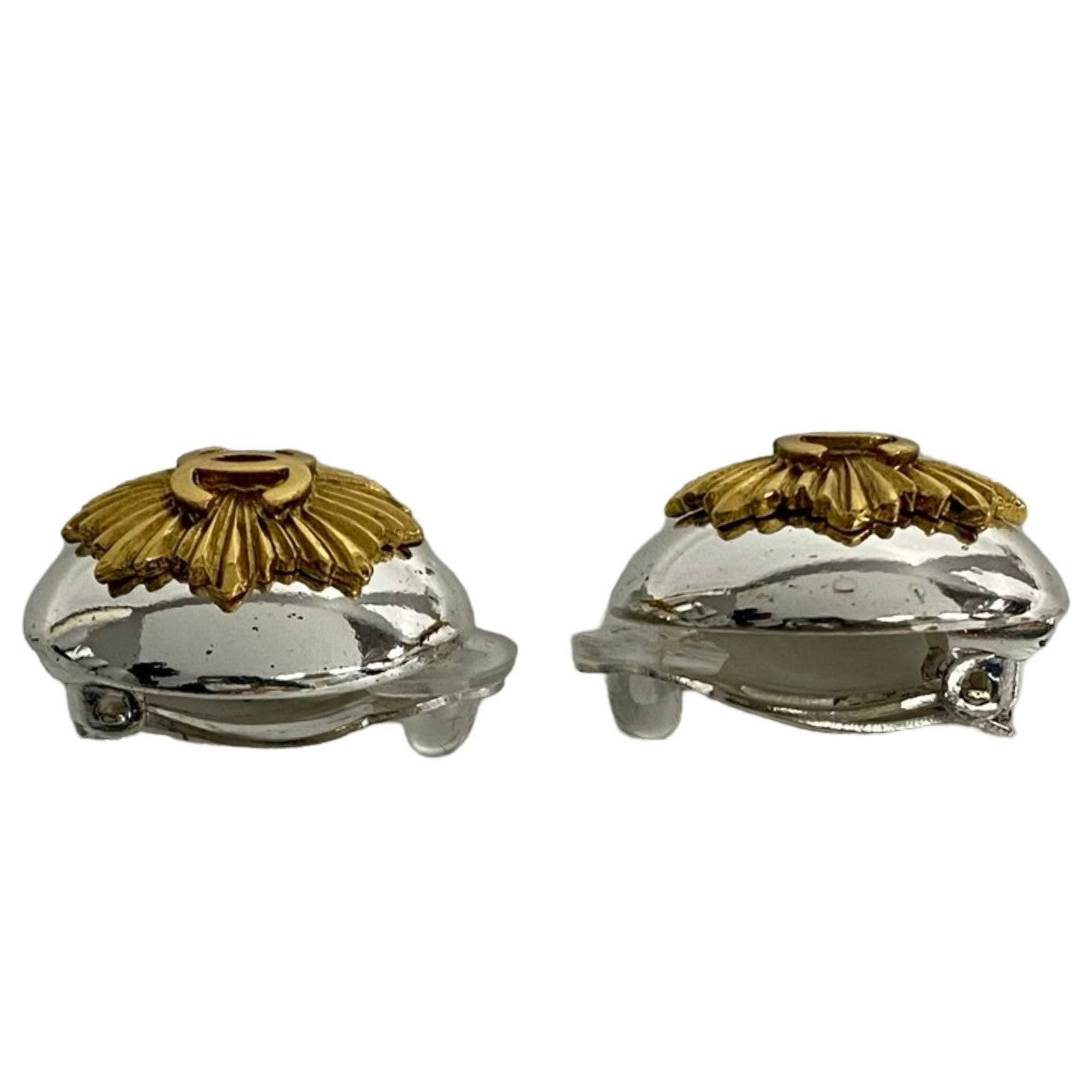 Chanel Earring Gold Plated Gold Women