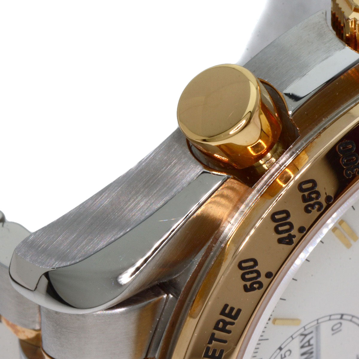 Omega Watches Mechanical Automatic 3336.20 Stainless Steel Gold Speedmaster Triple Calendar