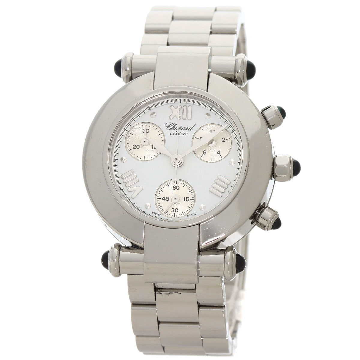 Chopard Watches Quartz 38/8389-23 Stainless Steel , Stainless Steel Silver Imperiale White Dial