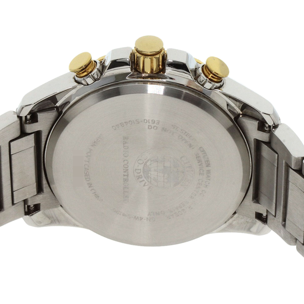 Citizen Watches Eco Drive E610-S104840 Stainless Steel , Ssxgp Gold Eco Drive Atomic Timekeeping