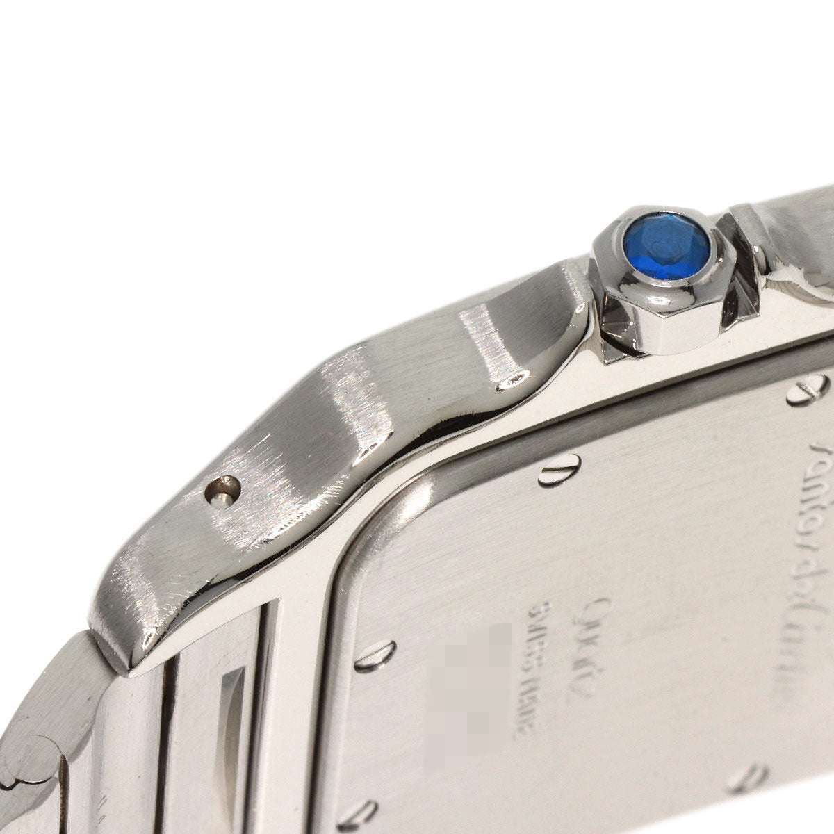 Cartier Watches Quartz W20018D6 Stainless Steel , Stainless Steel Silver Santos Galve Lm Old Belt