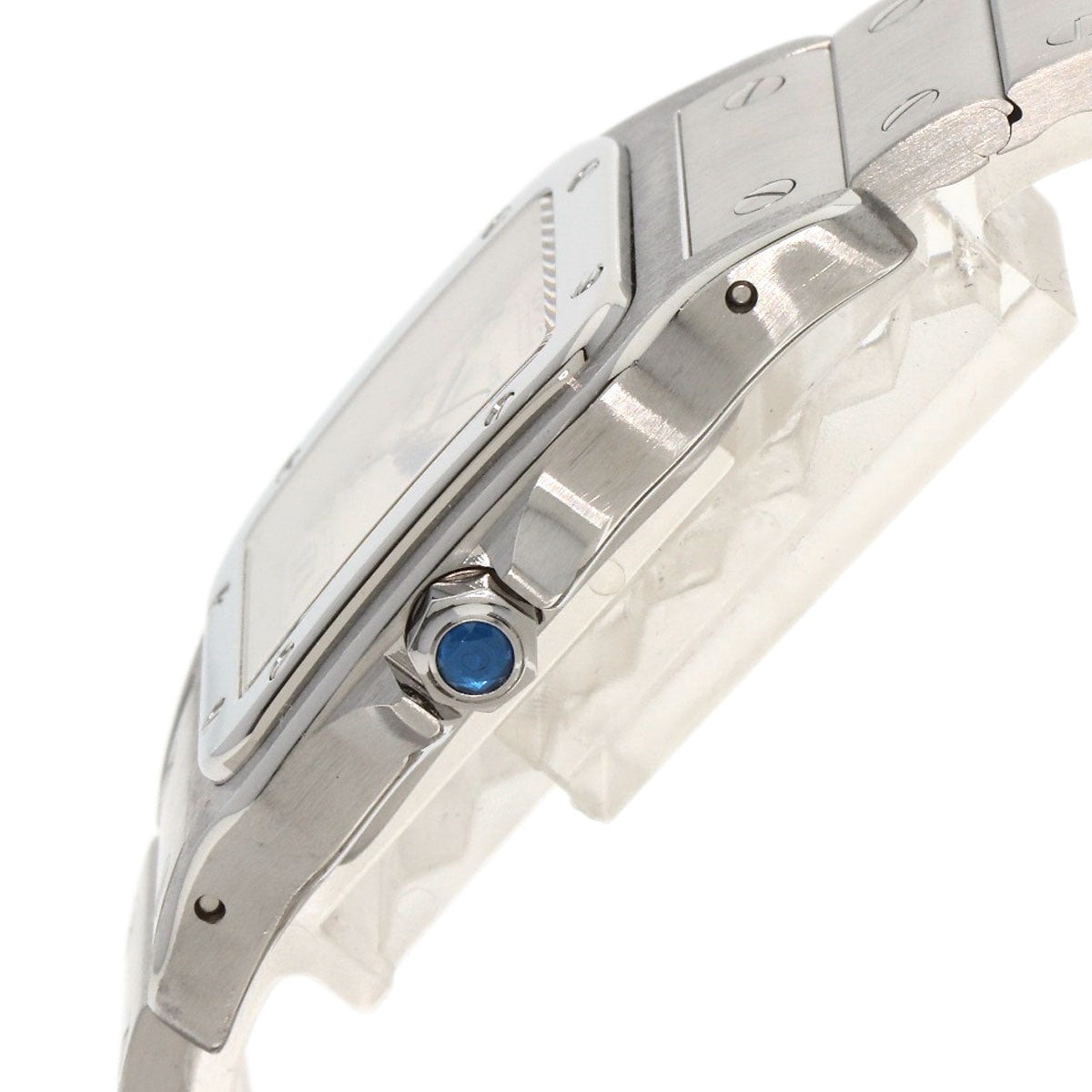 Cartier Watches Quartz W20018D6 Stainless Steel , Stainless Steel Silver Santos Galve Lm Old Belt