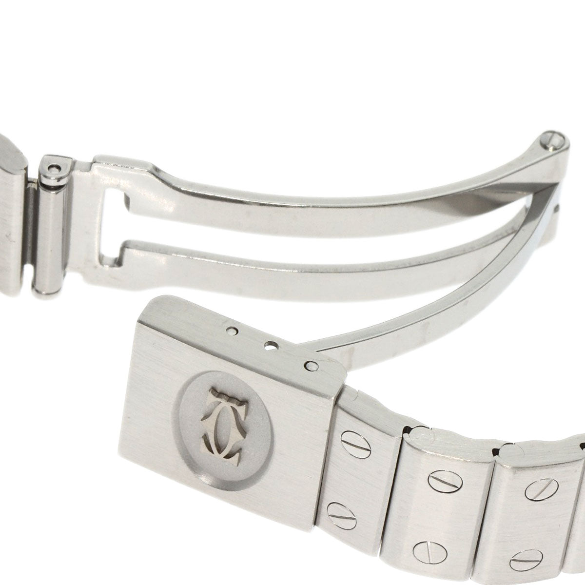 Cartier Watches Quartz W20018D6 Stainless Steel , Stainless Steel Silver Santos Galve Lm Old Belt