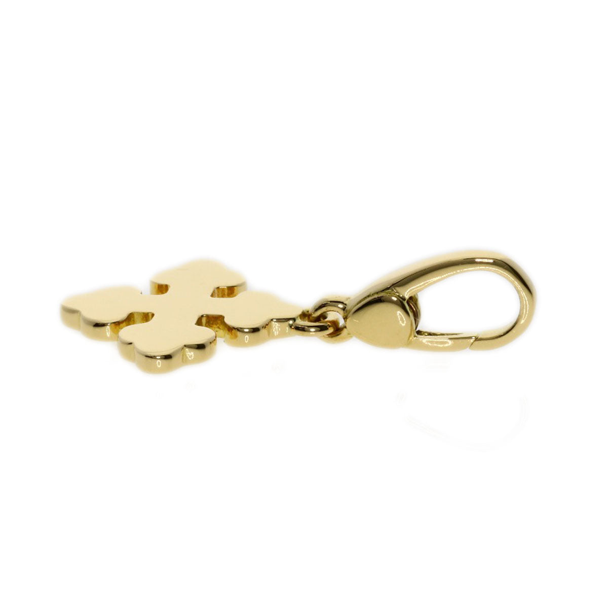 Bvlgari Pendant Top 18K Yellow Gold Gold Snow Cross Women